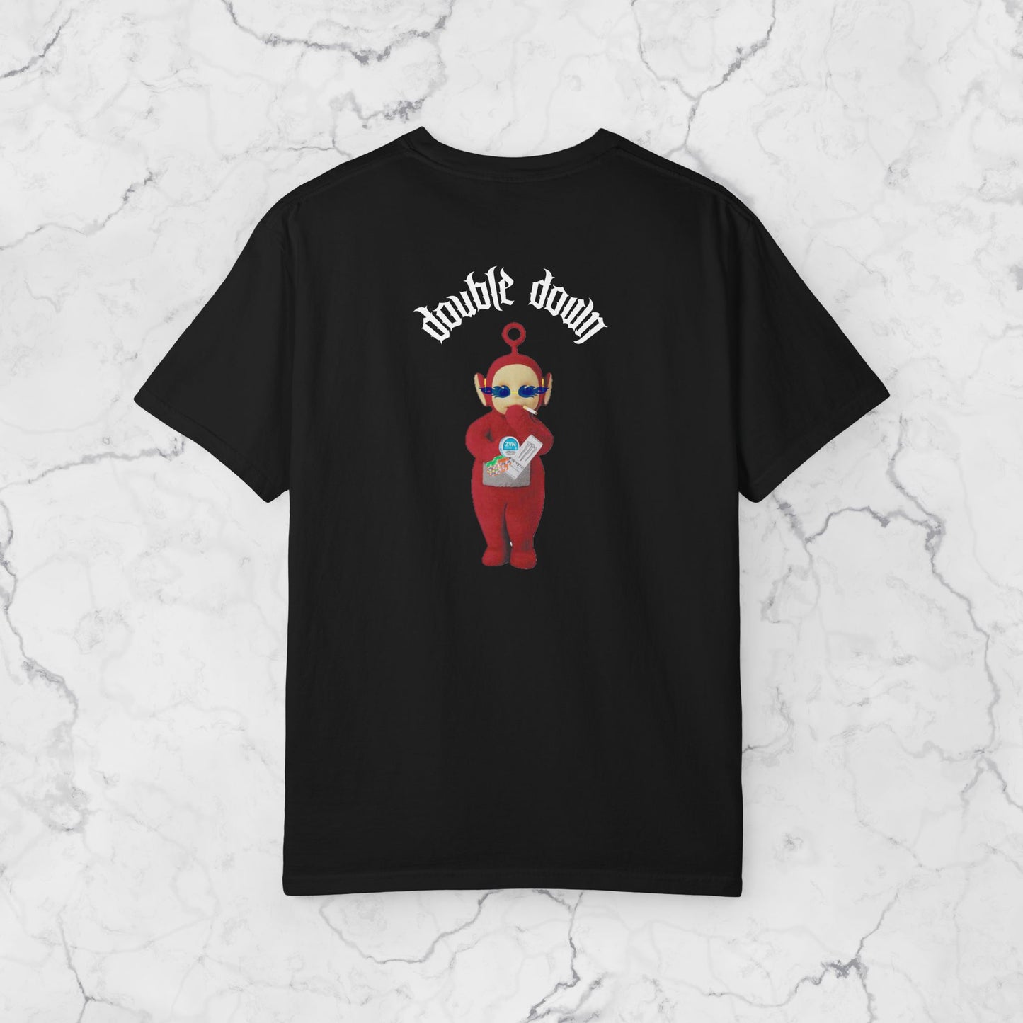 "Double Down” - Teletubbies Gambling T-Shirt