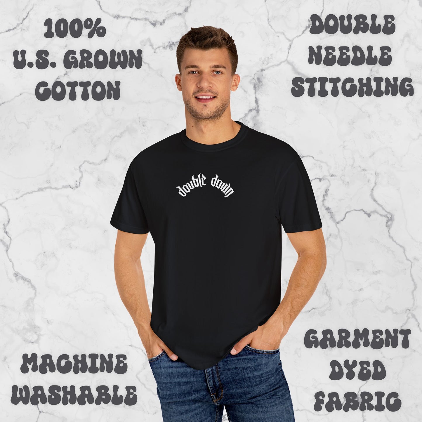 "Double Down” - Teletubbies Gambling T-Shirt